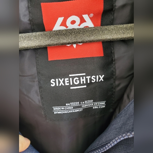 686 Prime Snowboard Ski ETEX  Jacket KCR947C Blue Waterproof Mens NWT SP M - Picture 4 of 13